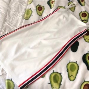 White body con dress